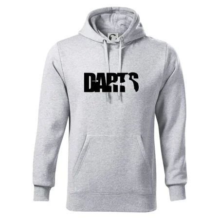 Darts - nápis so šípkarom
