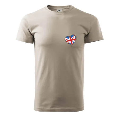 Británia srdce prsník