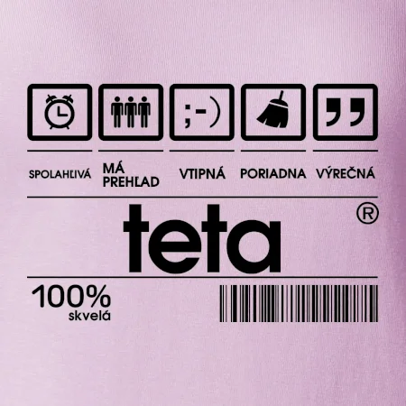 Čiarový kód - teta