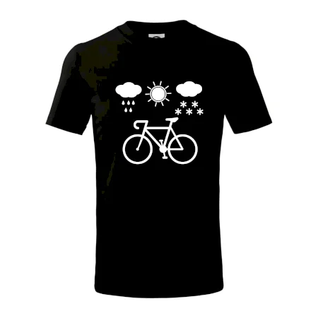 Cyklista za každého počasia