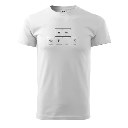 Vlastný nápis - periodická tabuľka