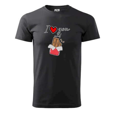 I love you and chocolate