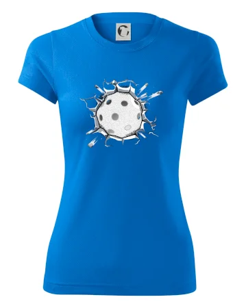 Florbal lopta v triku