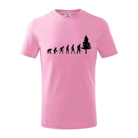 Evolúcia drevorubač - píla a strom