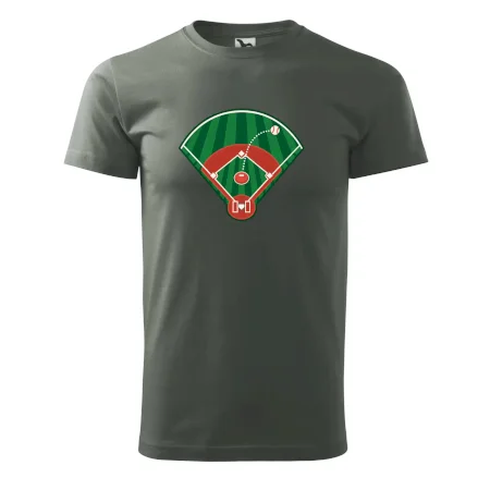 Baseballové hřiště z ptačí perspektivy