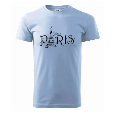 Paris nápis Eiffelovka rovný