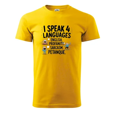 I speak 4 language - Petanque
