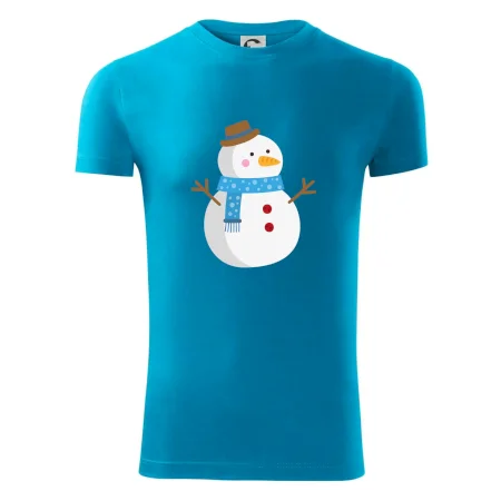 Snehuliak so šálom