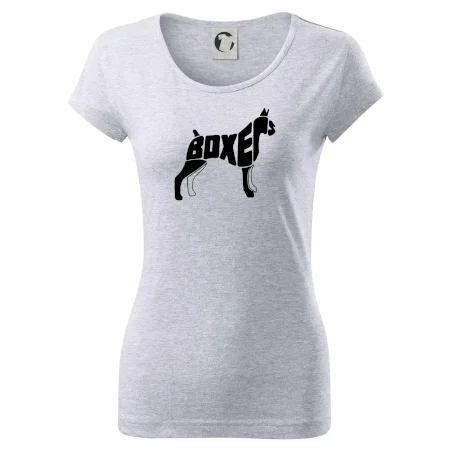 Boxer nápis v tele