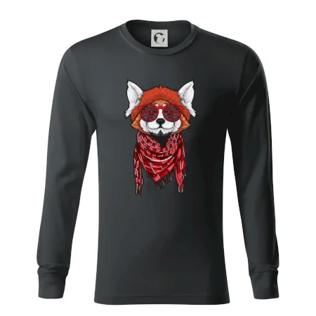 Červená panda hipster