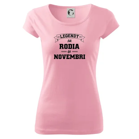 Legendy sa rodia v novembri