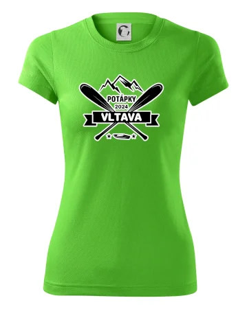 K vode - pádla hory (vlastný nápis)