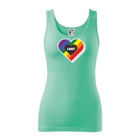 LGBT srdce dúhové