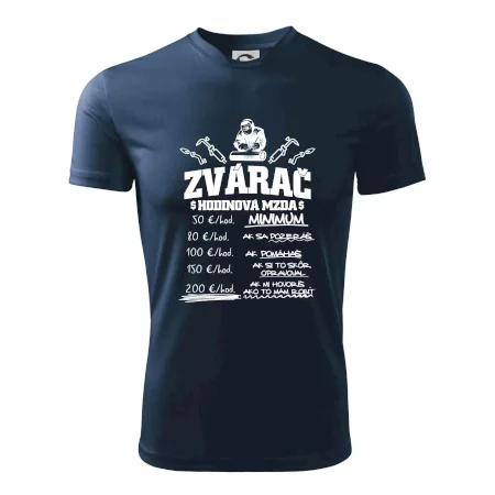 Hodinová mzda zvárač