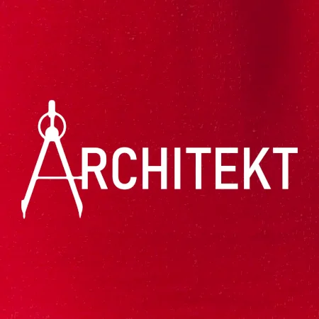 Architekt nápis
