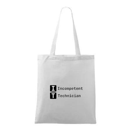 IT Nápis Incompetent Technician