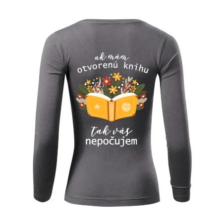 Ak mám otvorenú knihu, tak vás nepočujem