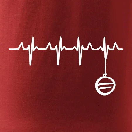 EKG Vianočná ozdoba