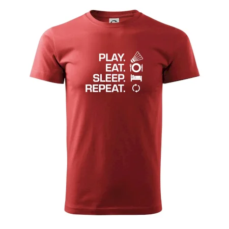 Play Eat Sleep Repeat badminton