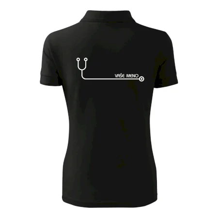 Doktor a sestrička - stetoskop s menom