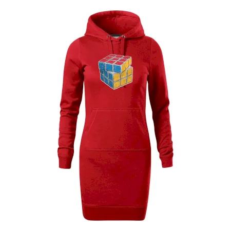 Rubikova kocka kreslená