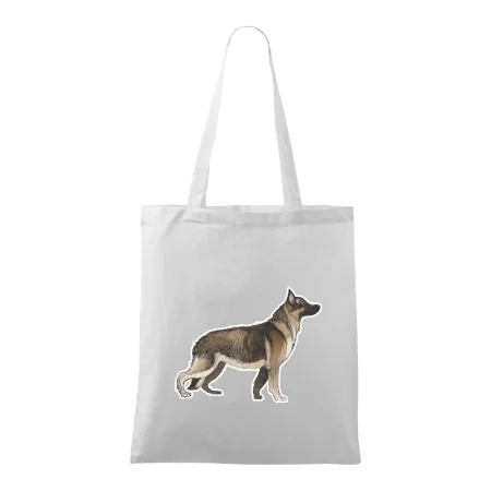 Nemecký ovčiak - hnedý kreslený