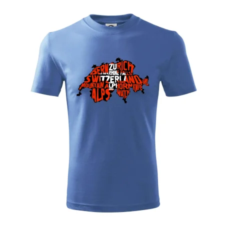 Mapy - názvy miest - Švajčiarsko