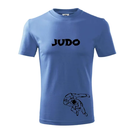 Judo nápis + postavy