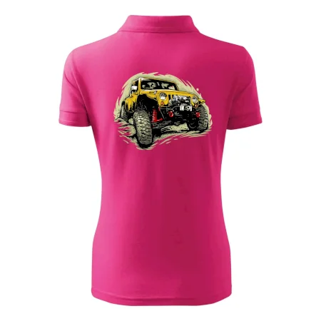 Žltý offroad s navijakom