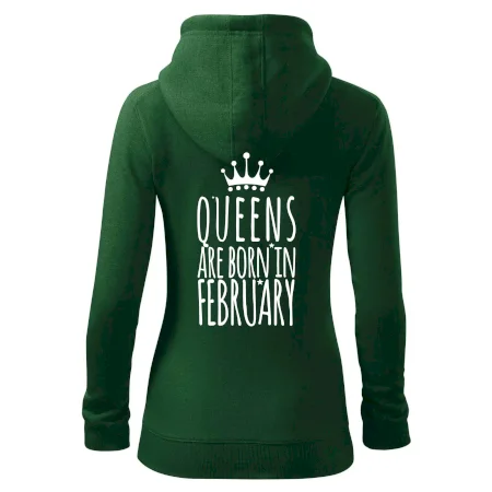 Queens are born in February