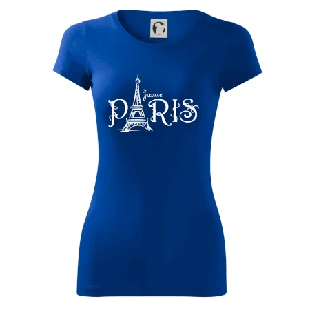 Paris nápis Eiffelovka rovný
