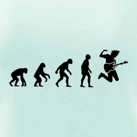 Evolúcia gitarista - výskok