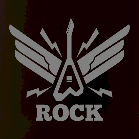 Rocková gitara krídla