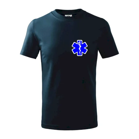 Rescue - Hviezda na prsníku + nápis na chrbte