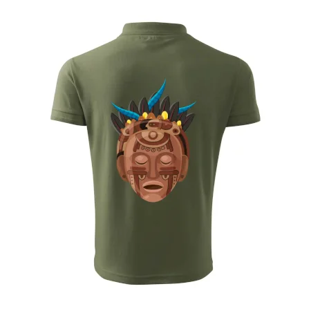 Mayová maska hnedá