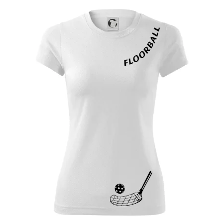 Floorball nápis šikmo