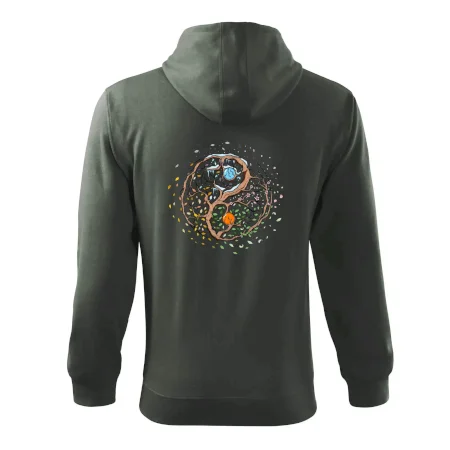 Yin & Yang strom - zima, leto