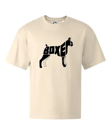 Boxer nápis v tele