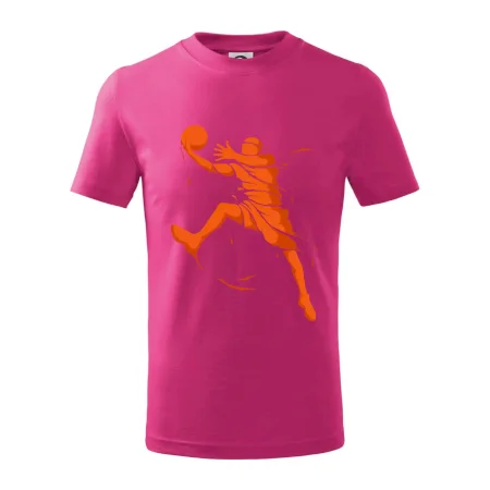 Basketball player splash