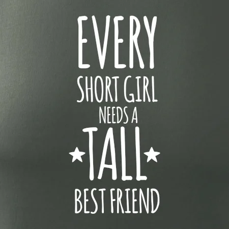 Every short girl needs a tall best friend