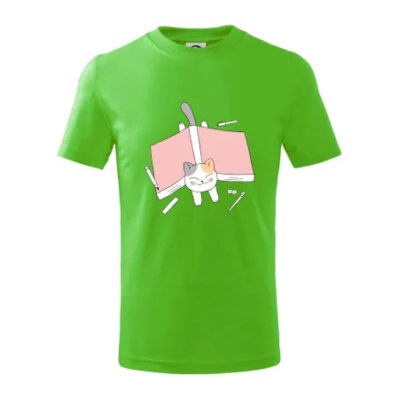 Učenie na štátnice mačka