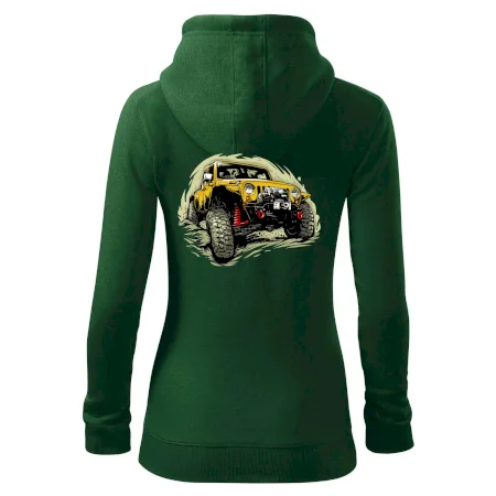 Žltý offroad s navijakom
