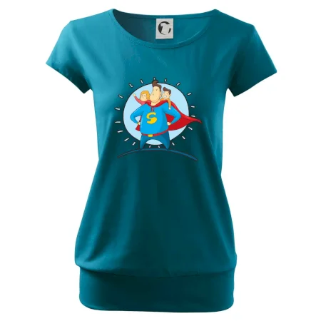 Ocko superman - dievča a chlapec