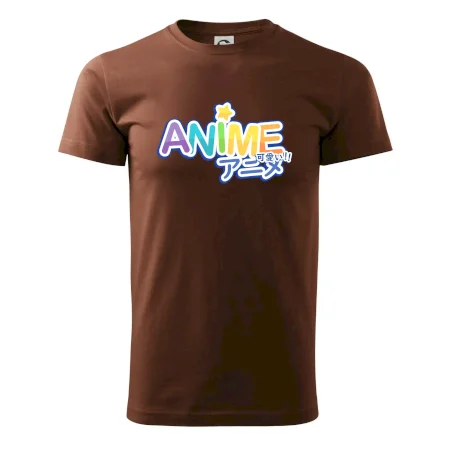 Anime nápis dúhový