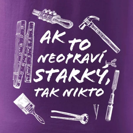 Ak to neopraví STARKÝ, tak nikto čiernobiely