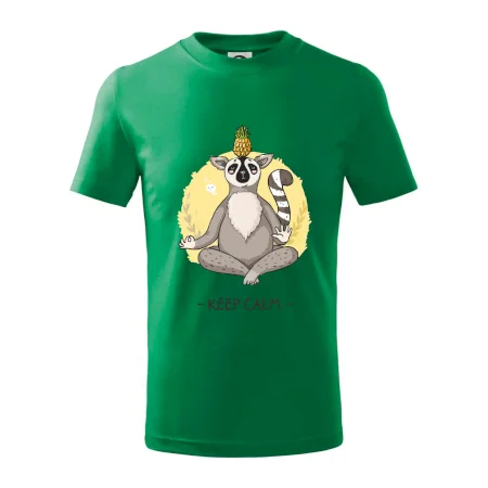 Yoga - keep calm kreslený