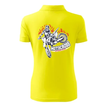 Motocross extreme sport fire