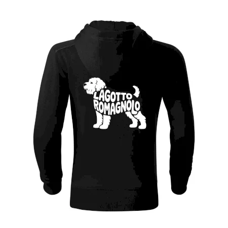 Lagotto romagnolo nápis v tele