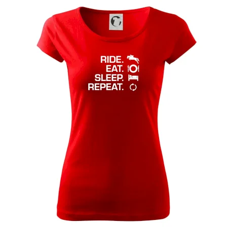 Ride Eat Sleep Repeat Kôň