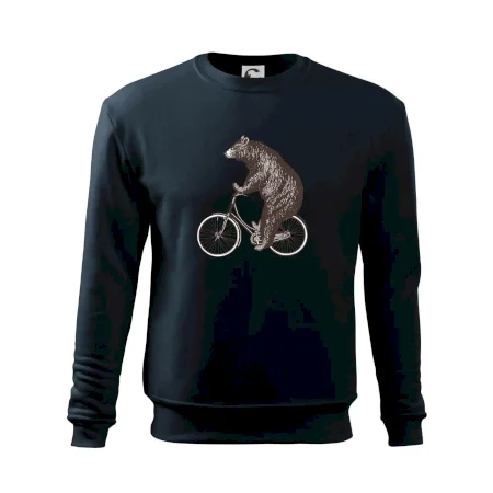 Medveď na bicykli